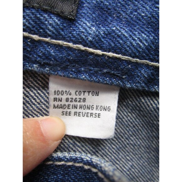 VINTAGE Southpole Jeans 31 Hip Hop Gear Loose Baggy Denim Y2K 31X32 * - Picture 11 of 12